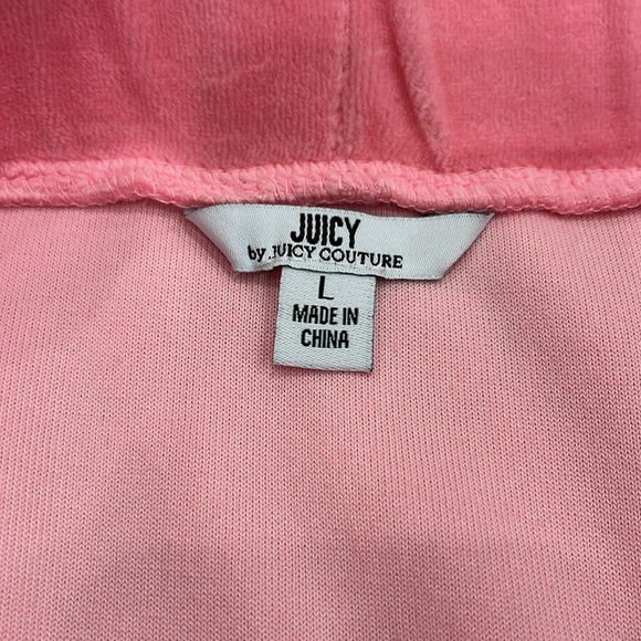 NEW Juicy Couture Pink Velour Mini Skirt | Y2K Style | Size L‎ | NWT - Picture 7 of 11